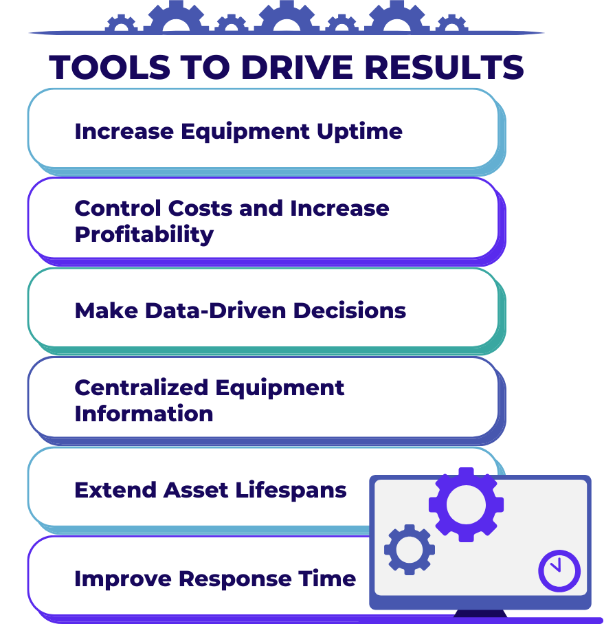 Infographic of Equipment Maintenance Software Tools